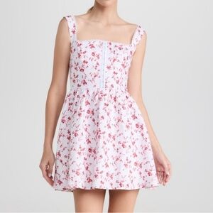 Reformation Sheri linen floral dress